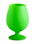 vert | stemm single | silicone unbreakable wine glass
