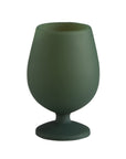 olive | stemm single | silicone unbreakable wine glass
