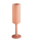 peach | seff single | silicone unbreakable champagne flute