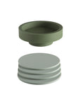 sage + olive | ciss | unbreakable silicone coasters
