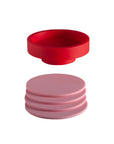 cherry + blush | ciss | unbreakable silicone coasters
