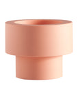 peach | flipp small single | silicone unbreakable candle holder