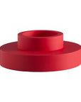 cherry | flipp large single | silicone unbreakable candle holder
