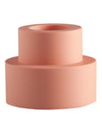 peach | flipp small single | silicone unbreakable candle holder