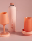 terra + peach | ciss | unbreakable silicone coasters