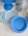sky + kingfisher | ciss | unbreakable silicone coasters