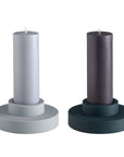 smoke + storm | flipp large set | silicone unbreakable candle holder set