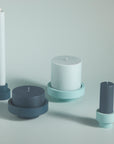 mist + ink | flipp large set | silicone unbreakable candle holder set