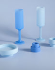 sky | flipp small single | silicone unbreakable candle holder