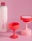 blush | mecc single | silicone unbreakable cocktail glass