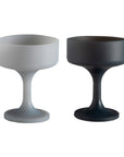 smoke + storm | mecc set | silicone unbreakable cocktail glasses