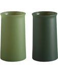 sage + olive | stegg set | silicone unbreakable highball glasses