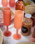 terra | seff single | silicone unbreakable champagne flute
