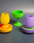 gialla + valencia | ciss | unbreakable silicone coasters