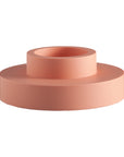 peach | flipp large single | silicone unbreakable candle holder