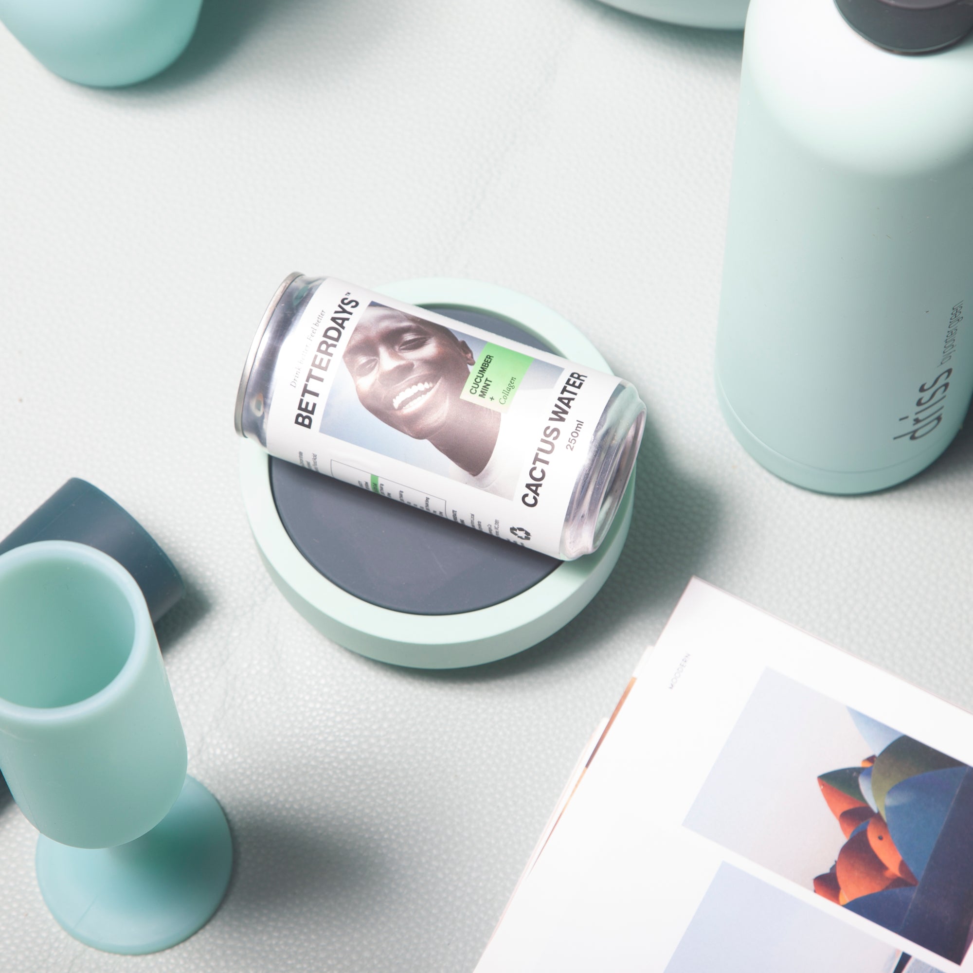 mist + ink | ciss | unbreakable silicone coasters