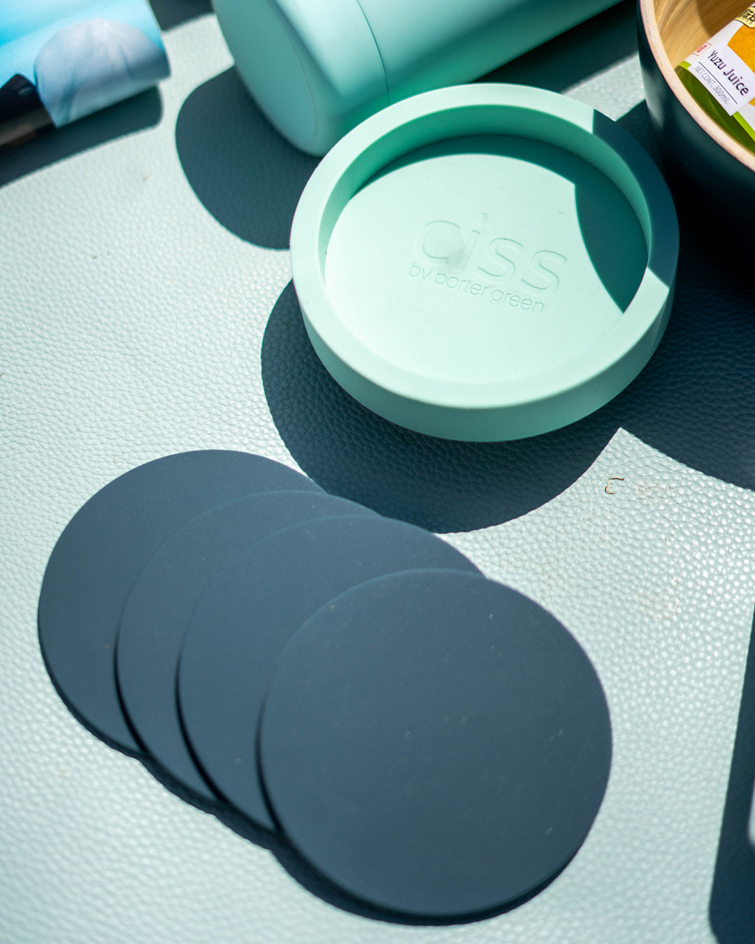 mist + ink | ciss | unbreakable silicone coasters