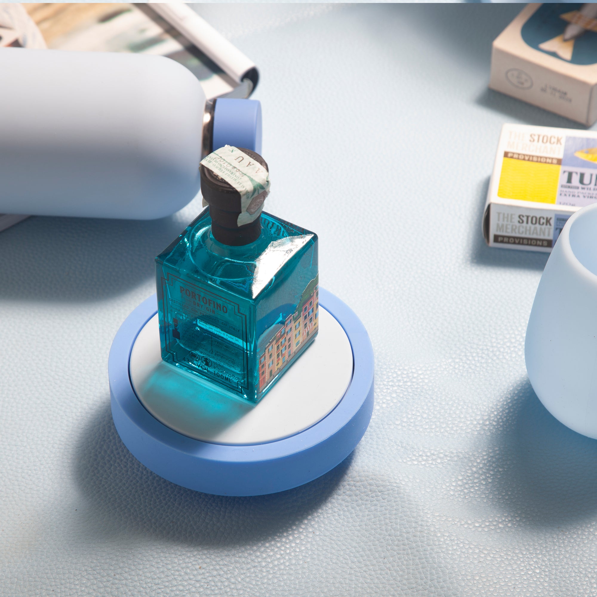 sky + kingfisher | ciss | unbreakable silicone coasters