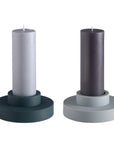 smoke + storm | flipp large set | silicone unbreakable candle holder set