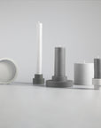 smoke + storm | flipp large set | silicone unbreakable candle holder set