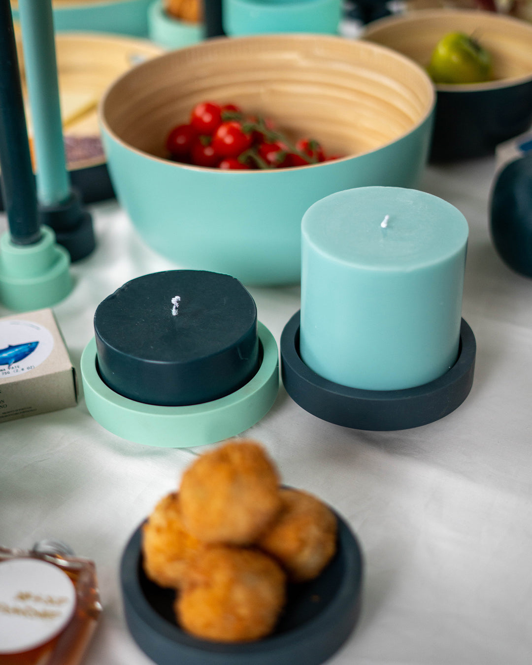 mist + ink | flipp large set | silicone unbreakable candle holder set