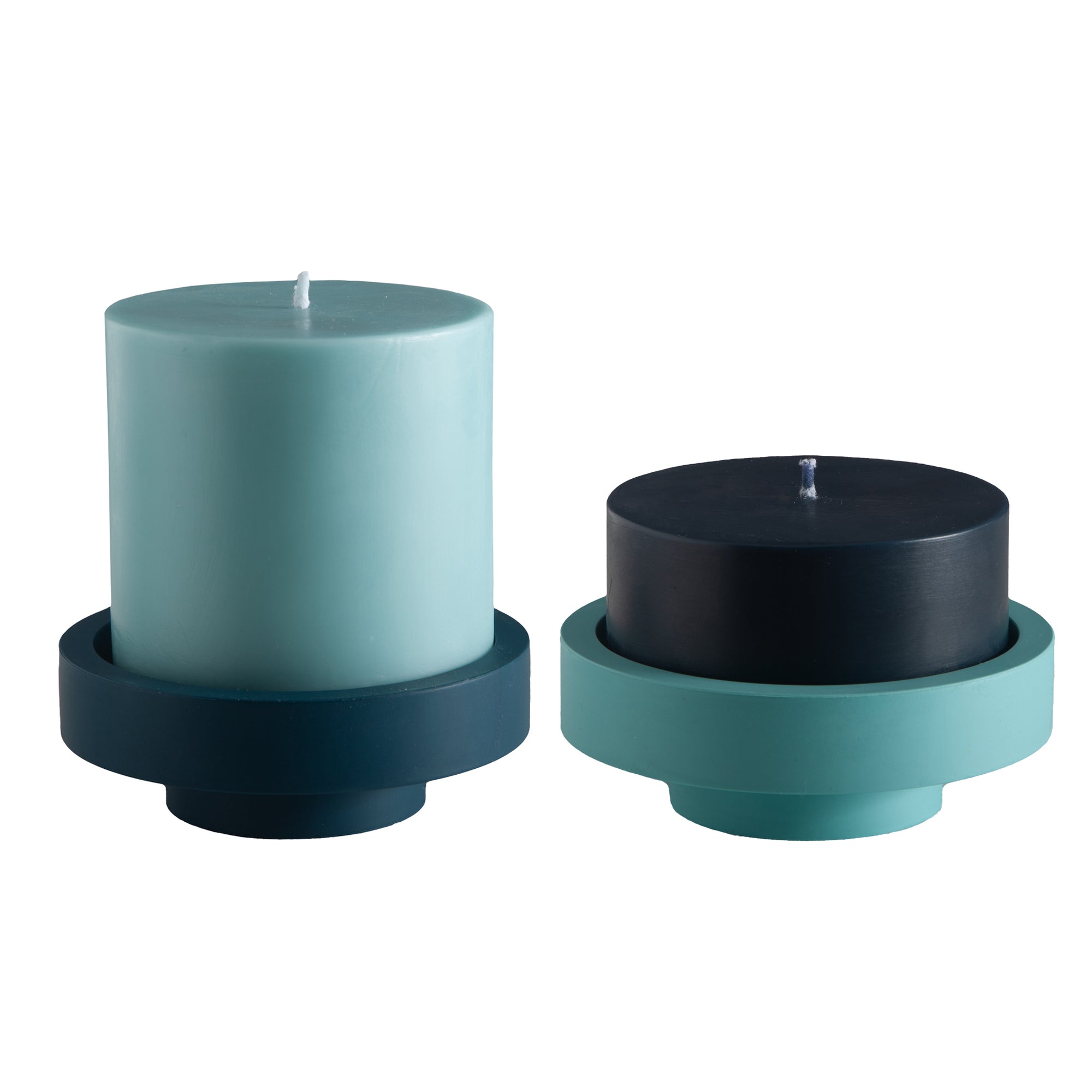 mist + ink | flipp large set | silicone unbreakable candle holder set