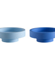 sky + kingfisher | flipp large set | silicone unbreakable candle holder set