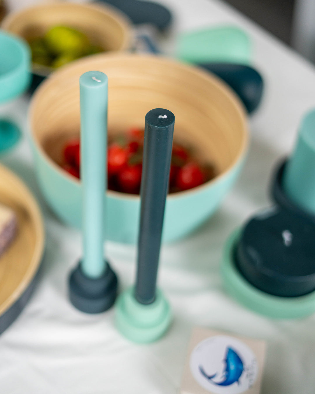 mist + ink | flipp small set | silicone unbreakable candle holder set