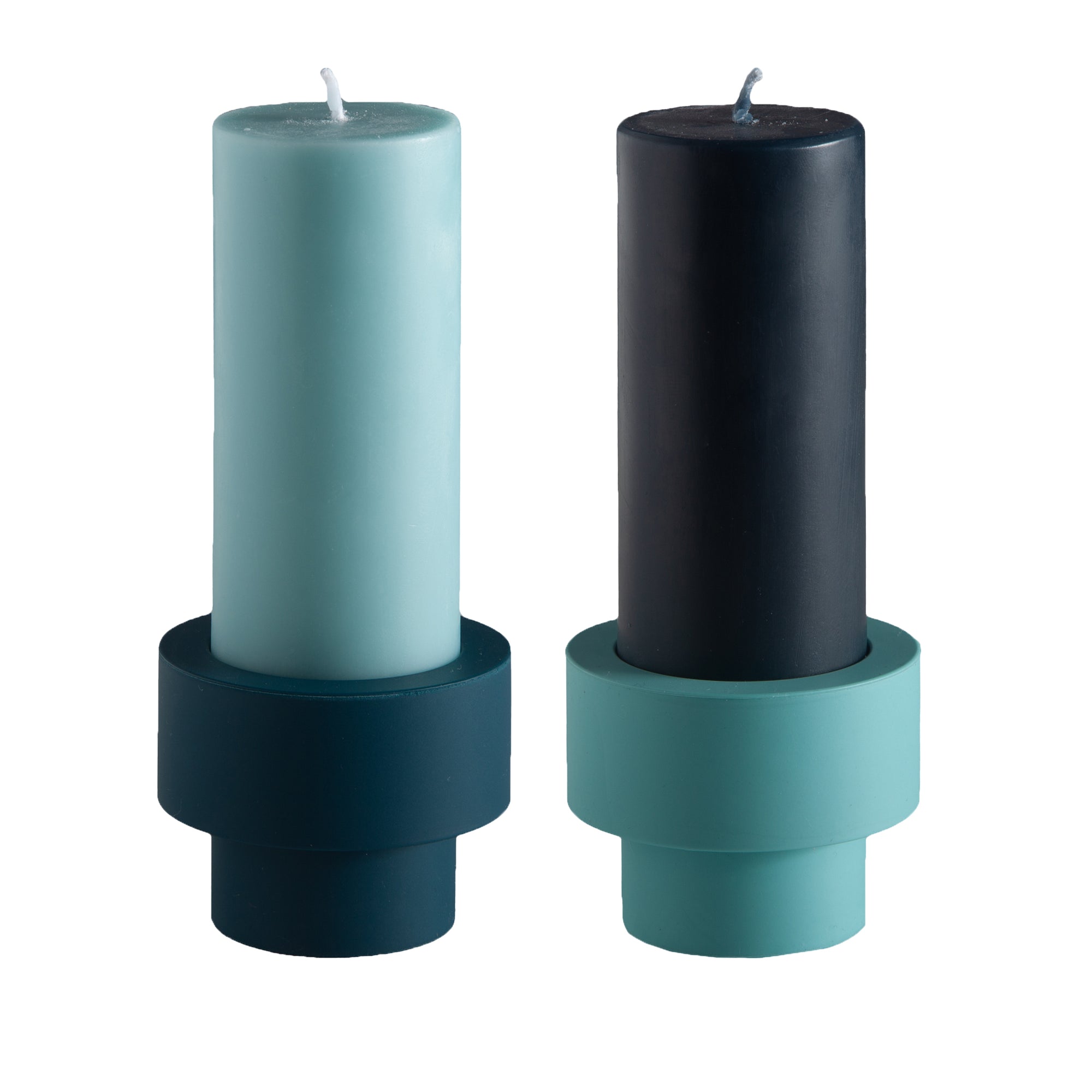 mist + ink | flipp small set | silicone unbreakable candle holder set