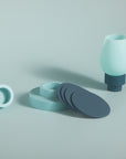 mist + ink | flipp small set | silicone unbreakable candle holder set