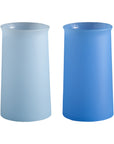 sky + kingfisher | stegg set | silicone unbreakable highball glasses