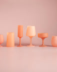 terra | seff single | silicone unbreakable champagne flute