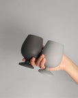 smoke + storm | stemm set |  silicone unbreakable wine glasses